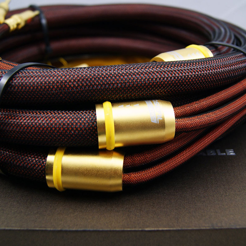 CHOSEAL LB-5109 Hifi Audio Cable 6N OCC Speakers Cable 2.5M BANANA Plug Pair CHOSEAL LB-5109 Hifi Audio Cable 6N OCC Speakers Cable 2.5M BANANA Plug Pair