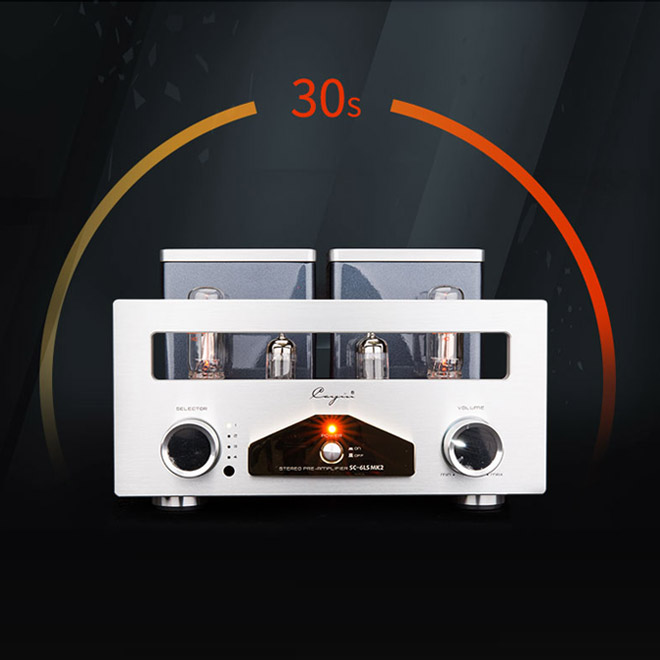 Cayin SC-6LS MK2 12AU7 EH tube Stereo preamp HiFi Valve Pre-amplifier