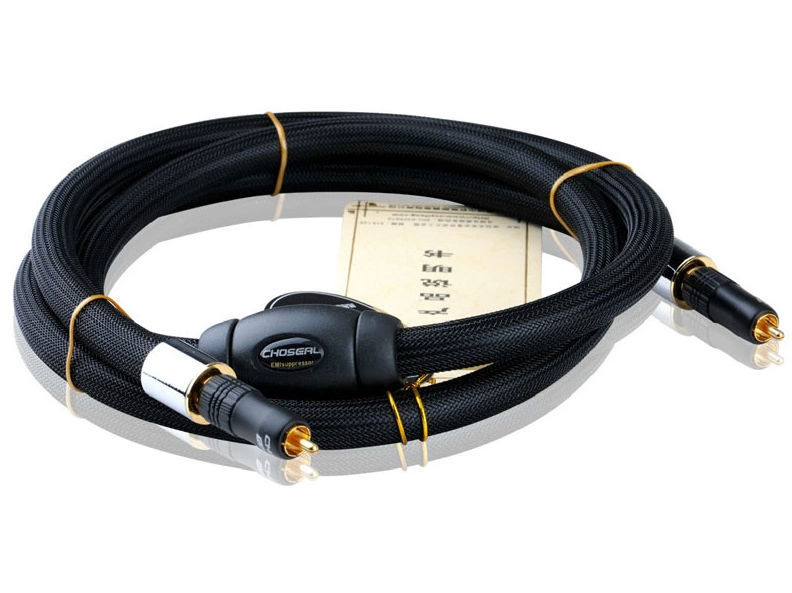 choseal TB-5208 4N OFC Digital Coaxial Cable OD13mm 24Kgold-plated Plug Cable choseal TB-5208 4N OFC Digital Coaxial Cable OD13mm 24Kgold-plated Plug Cable