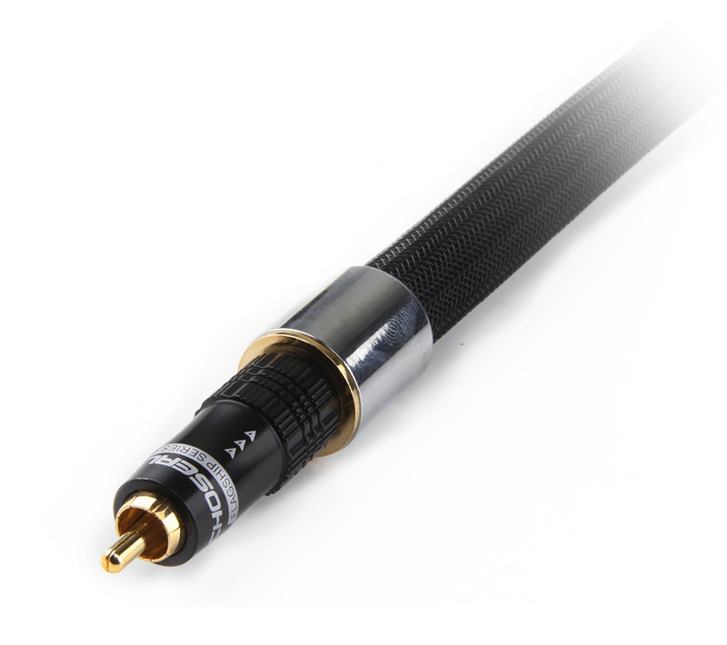 choseal TB-5208 4N OFC Digital Coaxial Cable OD13mm 24Kgold-plated Plug Cable choseal TB-5208 4N OFC Digital Coaxial Cable OD13mm 24Kgold-plated Plug Cable