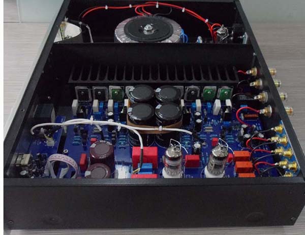 Preamplificador de tubo de alta fidelidad híbrido XiangSheng H-80B Ⅲ con amplificador de alta fidelidad de línea Matisse