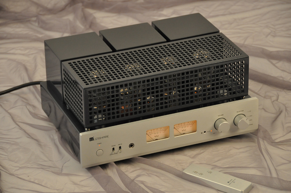 MUZISHARE X7 KT88 x4 Vacuum tube integrated Amplifier & Power