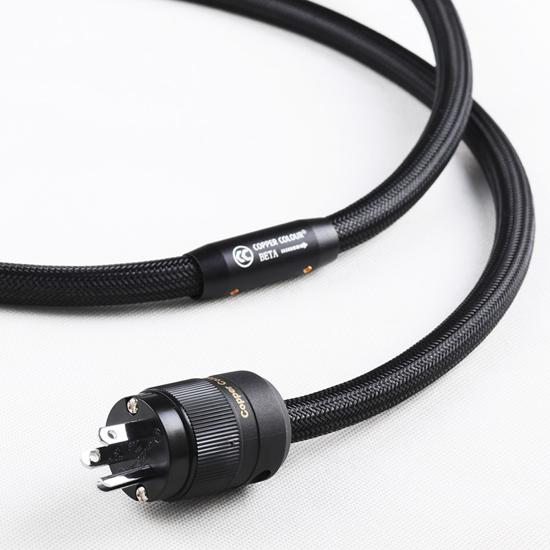 Copper Colour CC BETA AU/US/EURO Schuko Plug Powercord OCC Audiophile Teflon Copper Colour CC BETA AU/US/EURO Schuko Plug Powercord OCC Audiophile Teflon