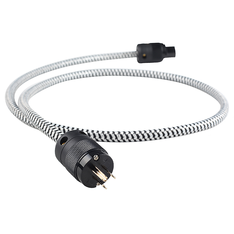 Copper Colour CC Whisper II CN/US/EURO Schuko Plug Power Cord Silver Copper Colour CC Whisper II CN/US/EURO Schuko Plug Power Cord Silver
