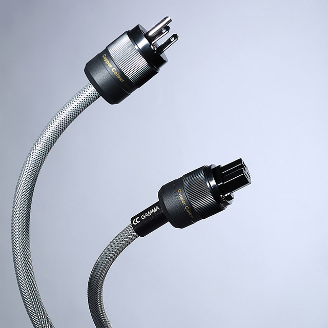 CopperColour CC GAMMA Audiophile OCC Silver cable de alimentación AU/US/EUR Enchufe Schuko