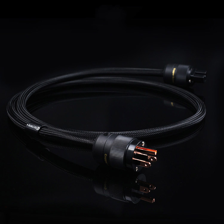 CopperColour CC DAC JUNIOR POWERCORD Câble dalimentation Audiophile Prise Schuko US/EUR