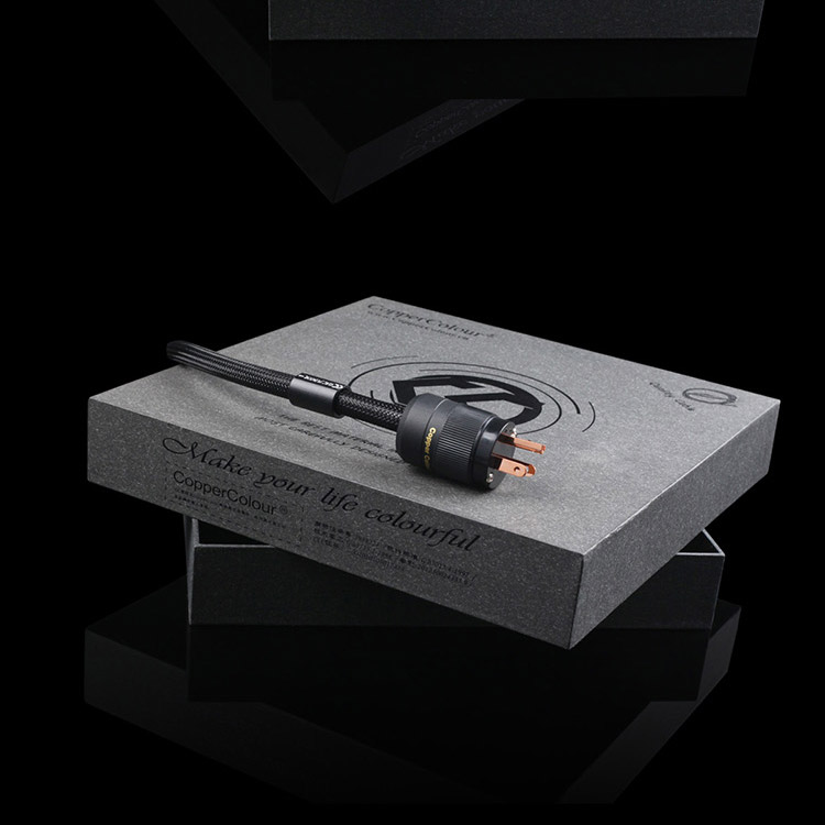 CopperColour CC DAC JUNIOR POWERCORD Audiophile 전원 케이블 US/EUR Schuko 플러그