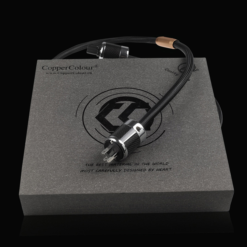 Copper Colour CC ALPHA POWER CORD AU/US/EU Schuko Plug Ultimate Power Cable Copper Colour CC ALPHA POWER CORD AU/US/EU Schuko Plug Ultimate Power Cable