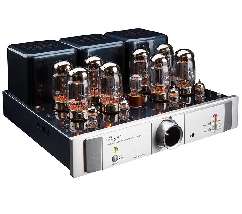 Cayin A-100T MK2 Potenza e amplificatore integrato KT88x8 Vacuum Tube HiFi Audio Amp