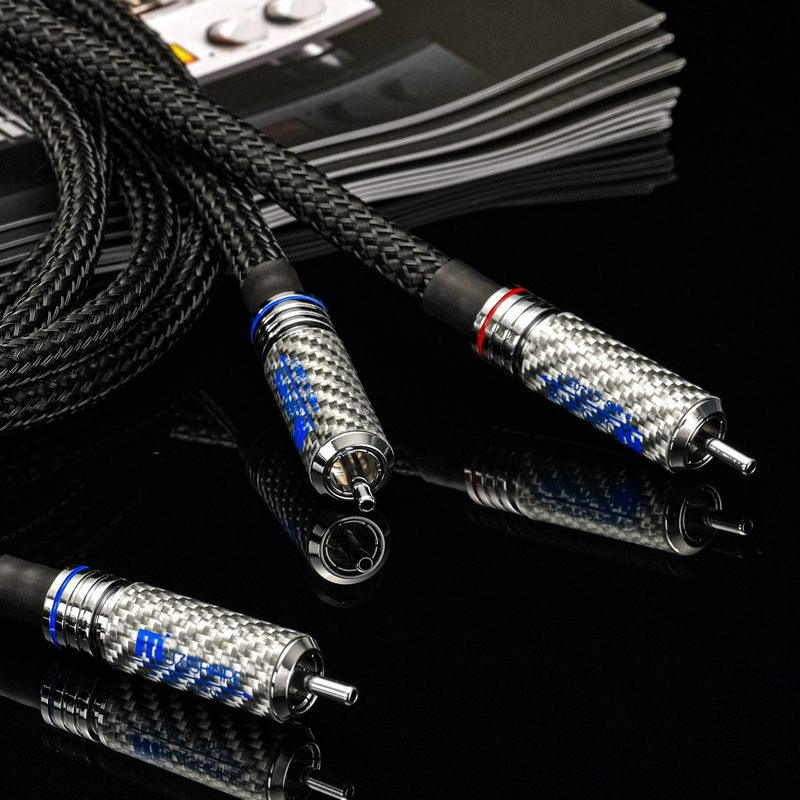 MUZISHARE MS-C1203-F HIFI RCA Audio Cable Audiophile Signal Cable 1M Pair MUZISHARE MS-C1203-F HIFI RCA Audio Cable Audiophile Signal Cable 1M Pair