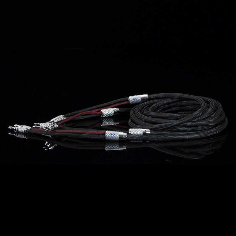 MUZISHARE MS-V880-F OCC Audiophile HIFI Speaker Cable Banana Plug 2.5M Pair MUZISHARE MS-V880-F OCC Audiophile HIFI Speaker Cable Banana Plug 2.5M Pair