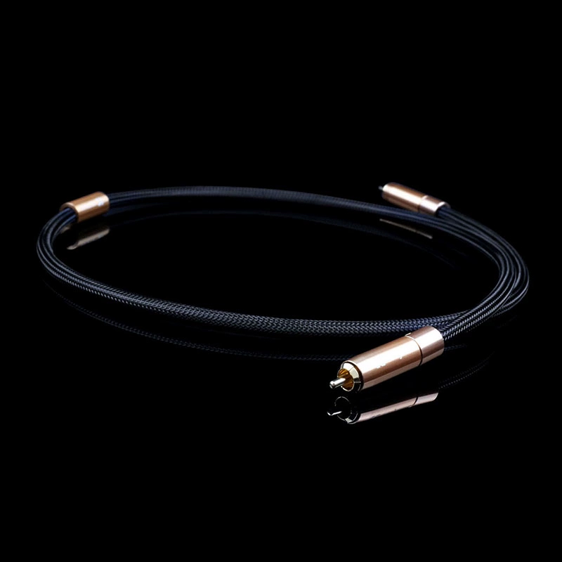 Copper Colour CC SUB-ALPHA Subwoofer Cable RCA/XLR Balanced Subwoofer Cable 1 pcs