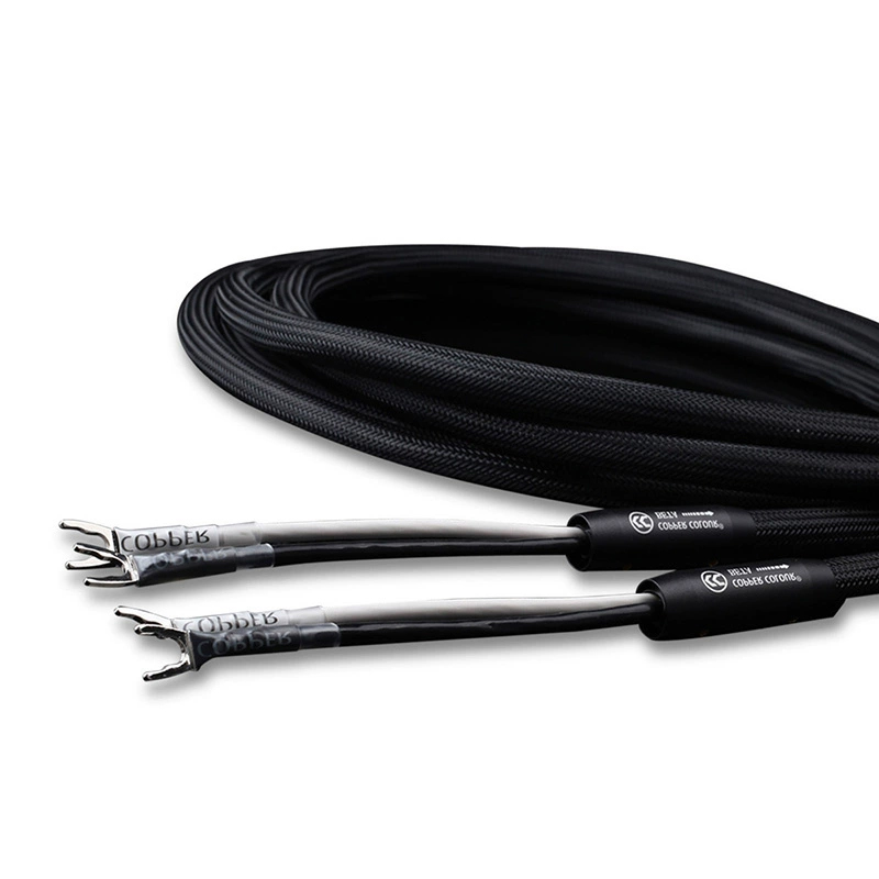 Copper Colour BETA Audiophile LOUDSPEAKER CABLE CC HiFi audio speaker cord Pair Copper Colour BETA Audiophile LOUDSPEAKER CABLE CC HiFi audio speaker cord Pair