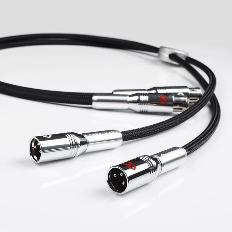 Copper Colour CC BETA Audiophile Cables XLR Connector HiFi Audio interconnect Cord Pair Copper Colour CC BETA Audiophile Cables XLR Connector HiFi Audio interconnect Cord Pair