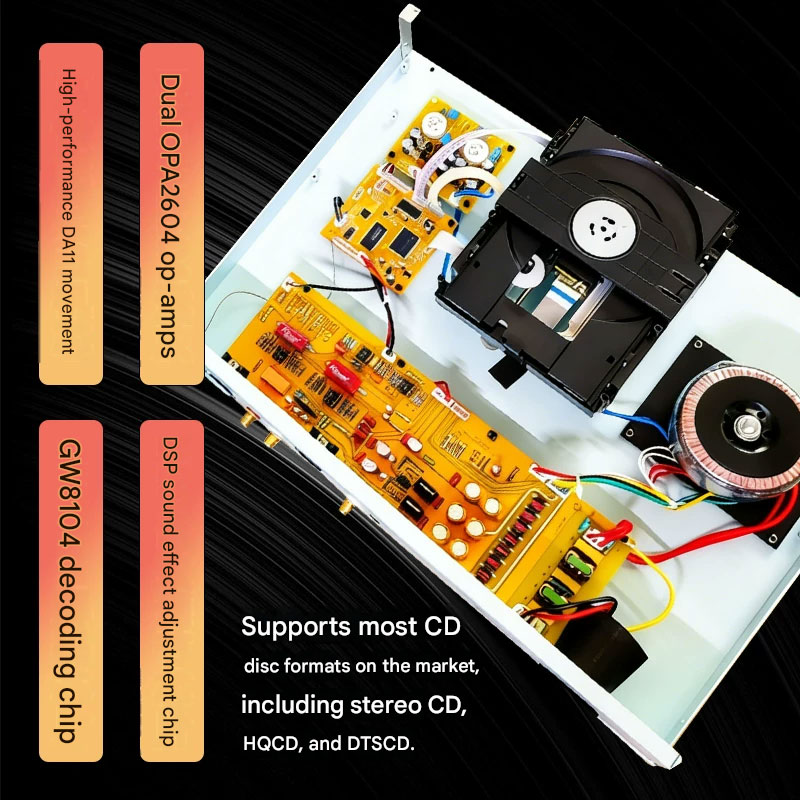 oldchen Hi-end tube CD player HiFi Audiophile Bluetooth USB lossless CD player