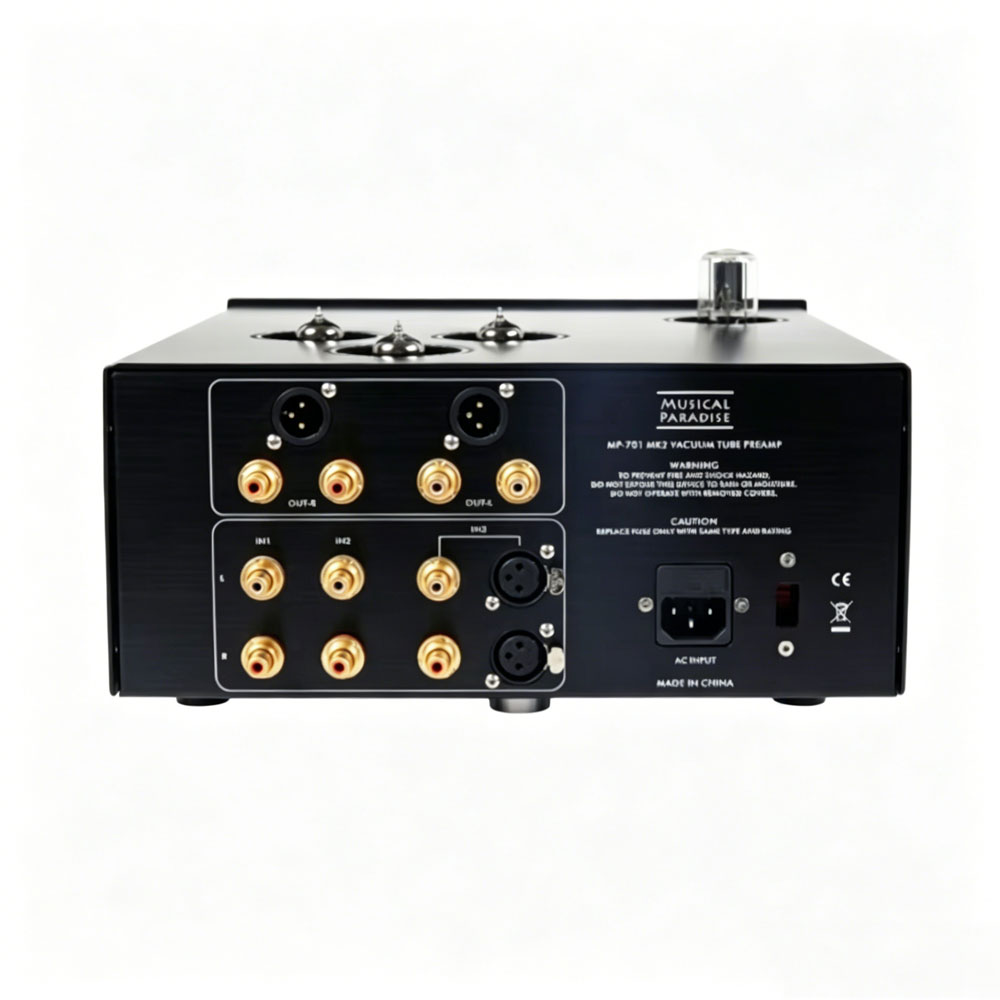 Musical Paradise MP-701 MK3 Tube Preamp Best Upgraded Remote Edition Preamplifier AC100V-AC240V
