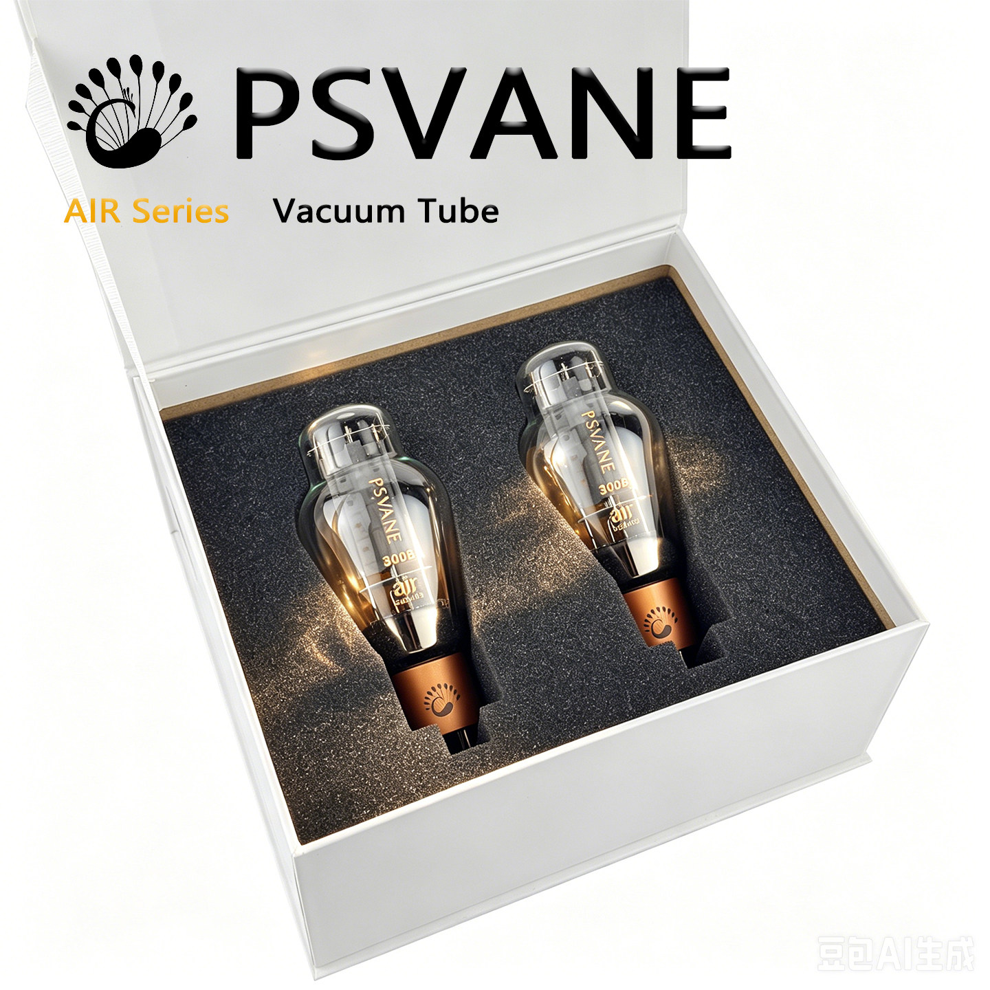 Psvane AIR Series 300B Vacuum Tube Matched Pair Replace 300B-PT WE300B Brand New