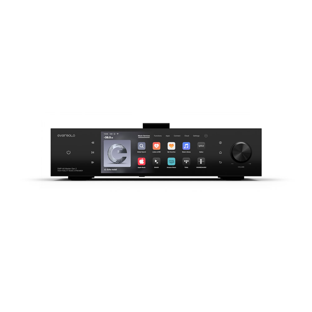EverSolo DMP-A8 Master Edition Gen 2 Desktop DAC and Streamer CD Player and Preamp all in One
