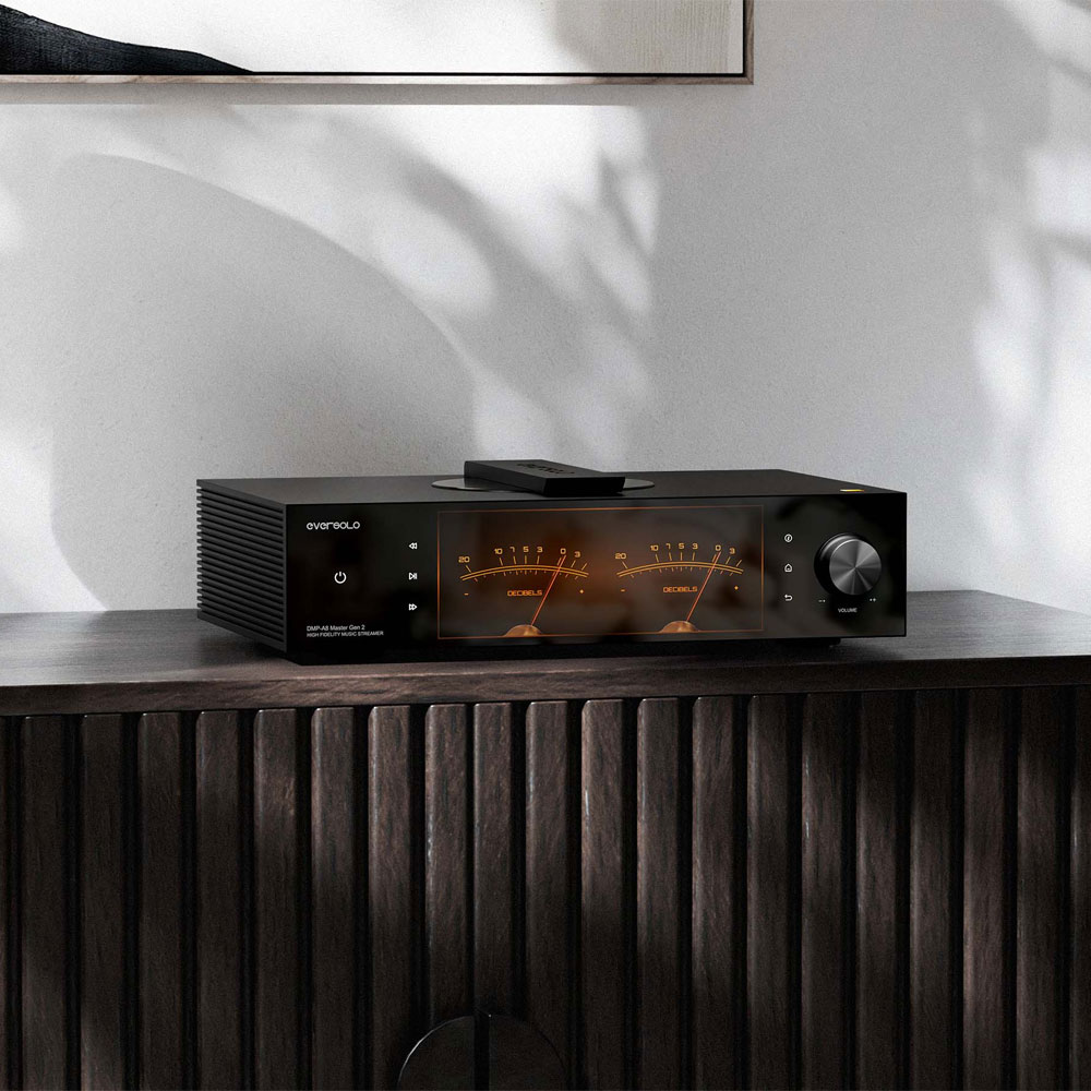 EverSolo DMP-A8 Master Edition Gen 2 Desktop DAC and Streamer CD Player and Preamp all in One