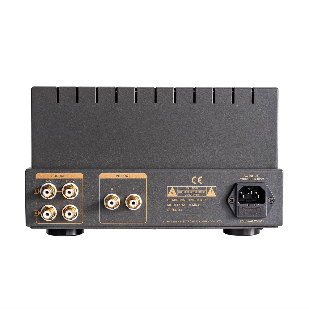 Cayin HA-1A MK3 Class A Desktop Tube Headphone Amplifier and Preamplifier in One