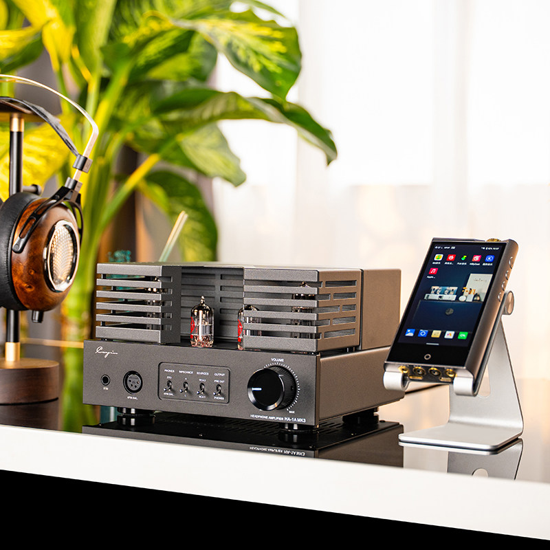 Cayin HA-1A MK3 Class A Desktop Tube Headphone Amplifier and Preamplifier in One
