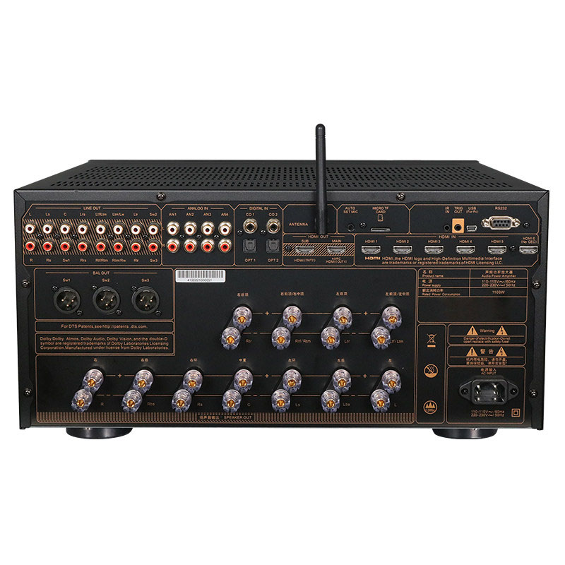 Tonewinner AT-3000 Professional High-Power 11.3-Channel Bluetooth Immersive Surround Sound Home Theater AV Receive