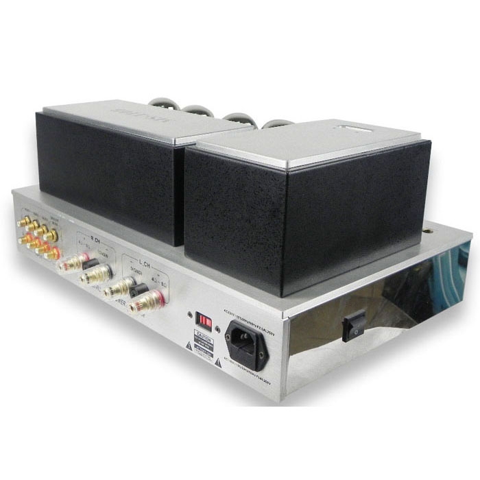 YAQIN MS-77T Hifi 7027B x4 tube Push Pull Power Amplifier With remote control YAQIN MS-77T Hifi 7027B x4 tube Push Pull Power Amplifier With remote control