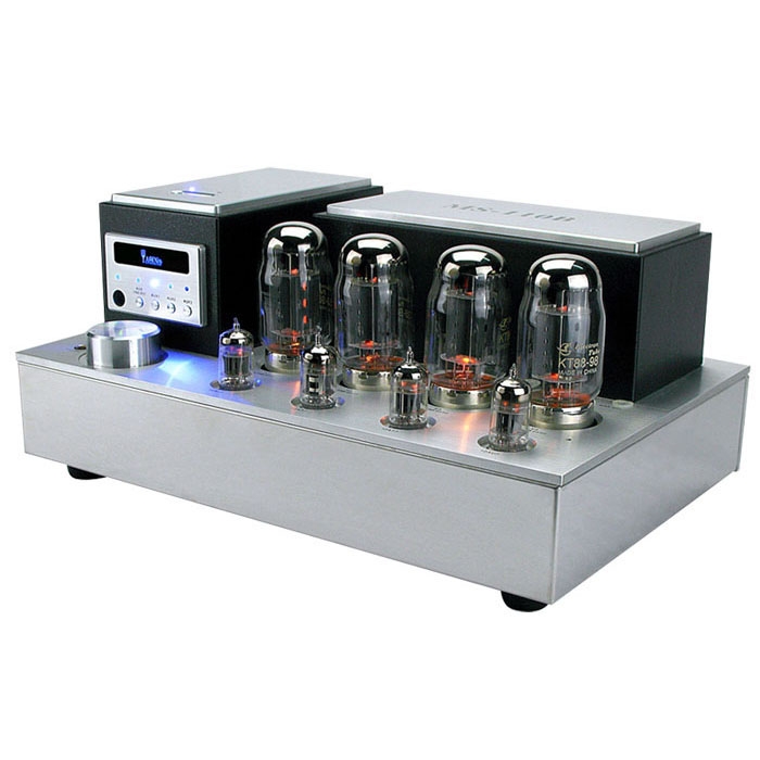 YAQIN MS-77T Hifi 7027B x4 tube Push Pull Power Amplifier With remote control YAQIN MS-77T Hifi 7027B x4 tube Push Pull Power Amplifier With remote control