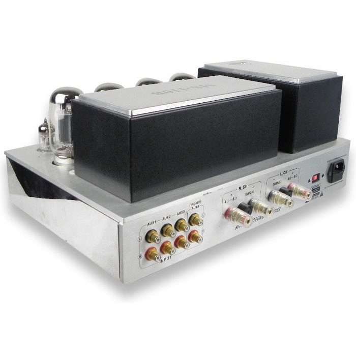 YAQIN MS-77T Hifi 7027B x4 tube Push Pull Power Amplifier With remote control YAQIN MS-77T Hifi 7027B x4 tube Push Pull Power Amplifier With remote control