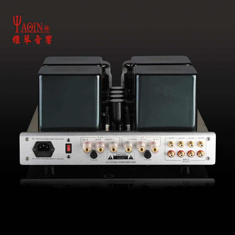 YAQIN MC-100B KT88 Classe A Amplificatore integrato a valvole Preamplificatore HiFi