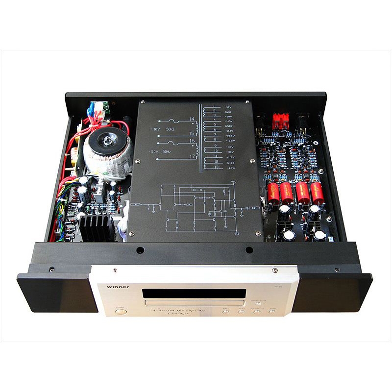 ToneWinner TY-20 Hifi 24bit/384KHz D/A CD HDCD MP3 Player ToneWinner TY-20 Hifi 24bit/384KHz D/A CD HDCD MP3 Player