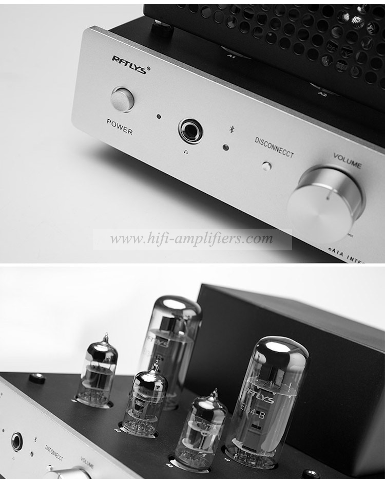 RFTLYS EA1A EL34 tube Headphone Amplifier & HiFi Integrated Amp with Bluetooth