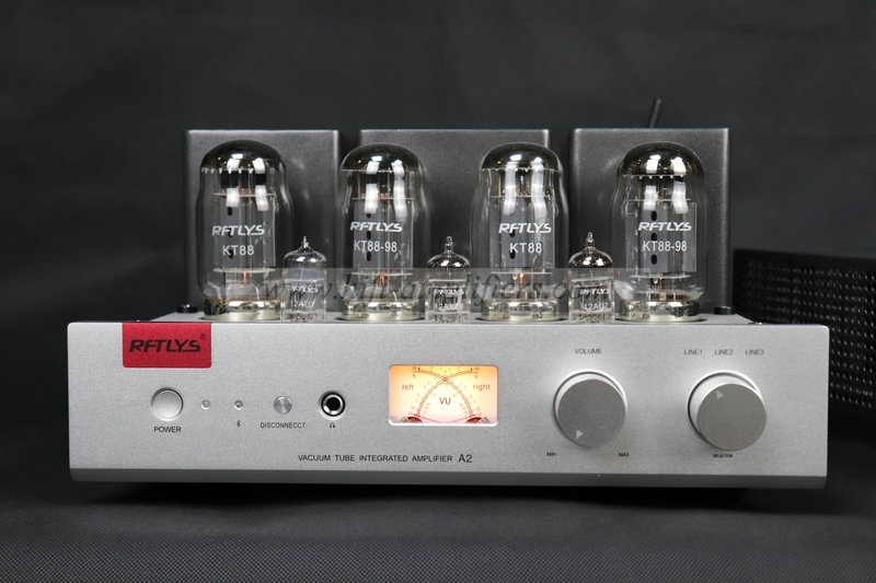 RFTLYS A2 KT88 Tube Integrated Amplifier With Headphone Amp with Bluetooth Input
