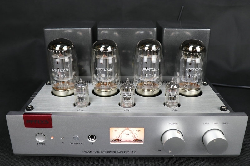 RFTLYS A2 KT88 Tube Integrated Amplifier With Headphone Amp with Bluetooth Input