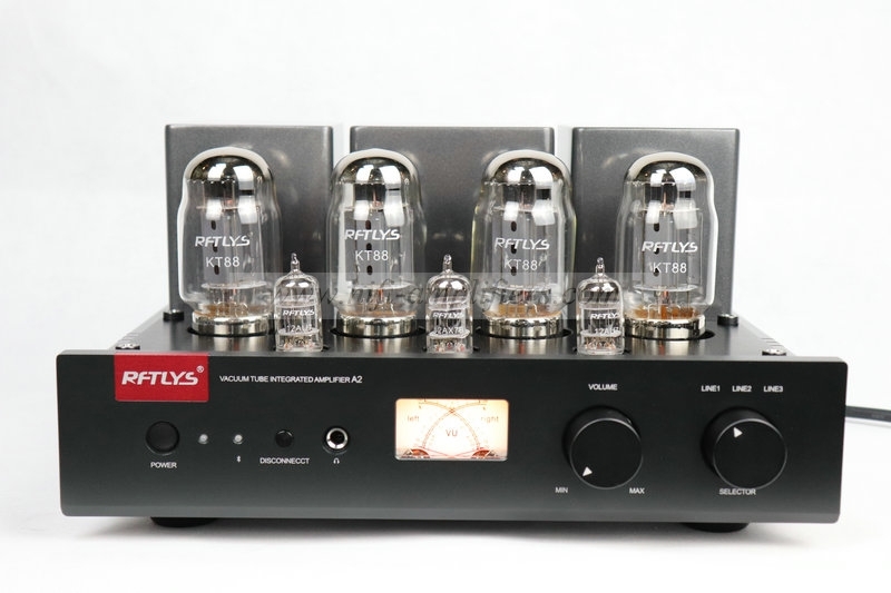 RFTLYS A2 KT88 Tube Integrated Amplifier With Headphone Amp with Bluetooth Input