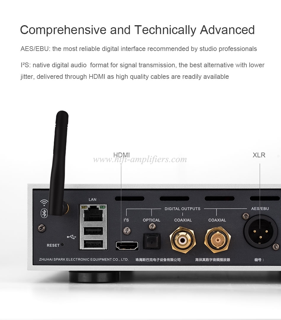 Cayin IHA-6 & iDAC-6 MK2 vacuum Tube Decoder HIFI Balanced headphone Amplifier Set