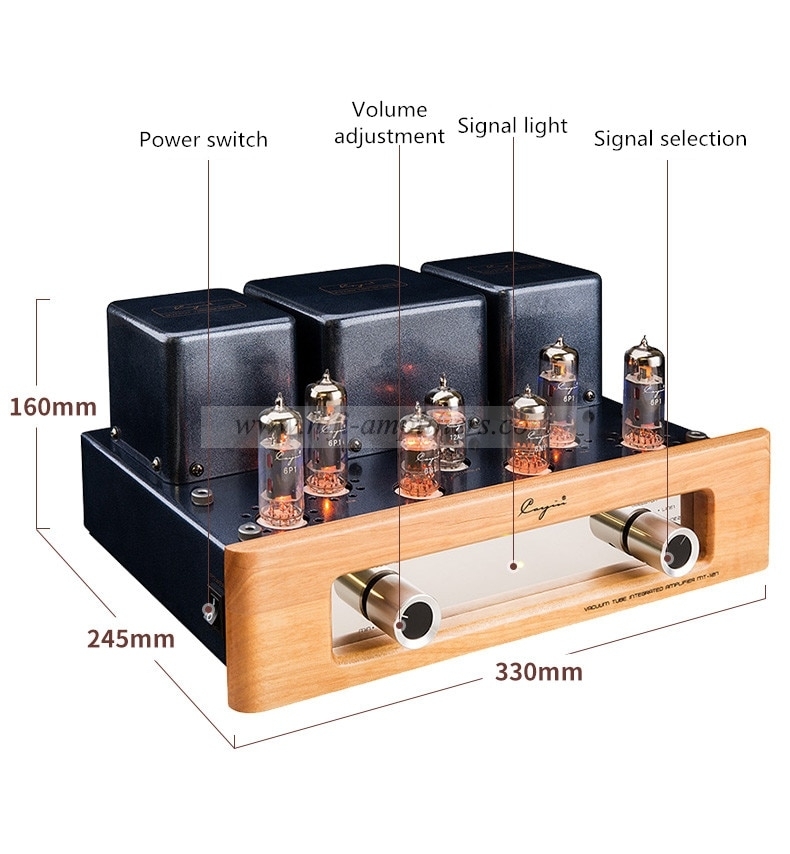 Cayin MT-12N vacuum Tube integrated Amplifier Audiophile Amp Pure Handmade