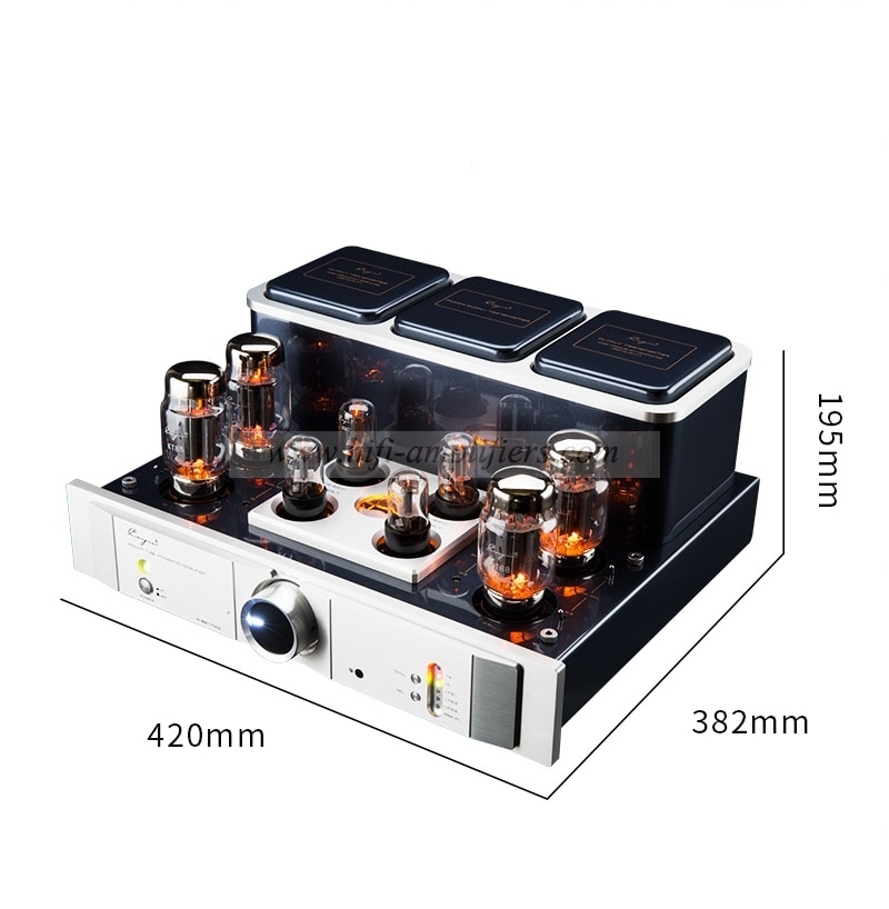 Cayin A-88T MK2 tube KT88/6550*4 Integrated Amplifier Audiophile Power Amp Class AB Push-pull Amplifier