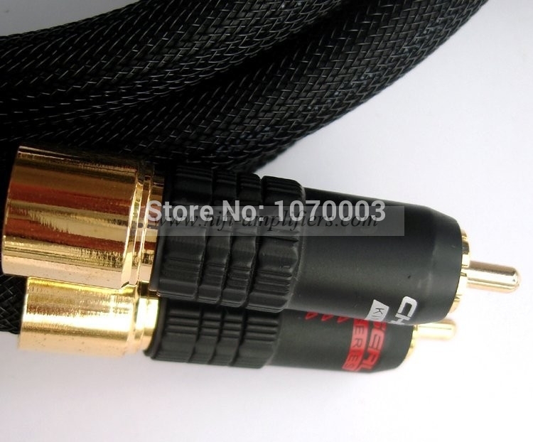 CHOSEAL AA-5401 OCC RCA Plugs Interconnect Audio Cable 1.5 m ( pair )