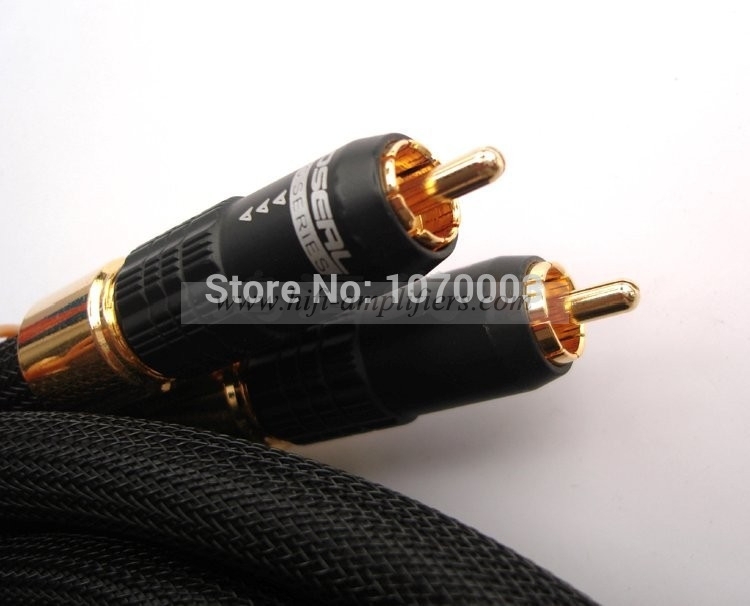 CHOSEAL AA-5401 OCC RCA Plugs Interconnect Audio Cable 1.5 m ( pair )