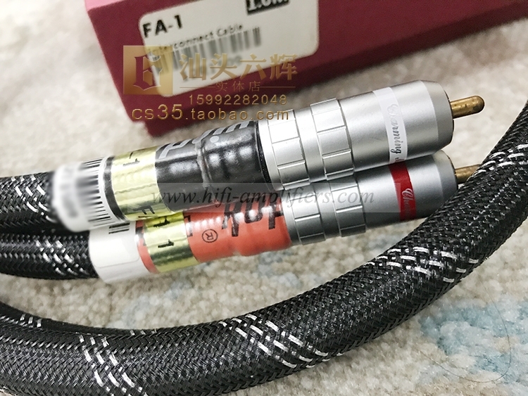 Xindak FA-1 Analogue Interconnects Cable Gold-plated RCA Plug