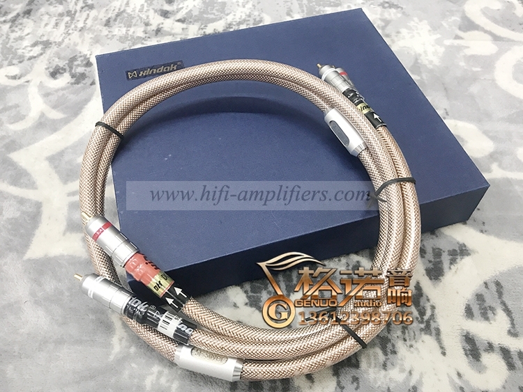 SoundRight SF-Silver RCA Interconnect Cable Pair 1m