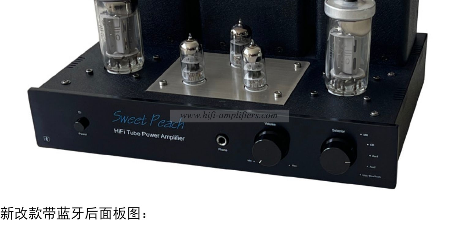 XiangSheng SP-KT88 Single Ended Tube Amplifier Class A USB DAC MM Phono Headphone Bluetooth