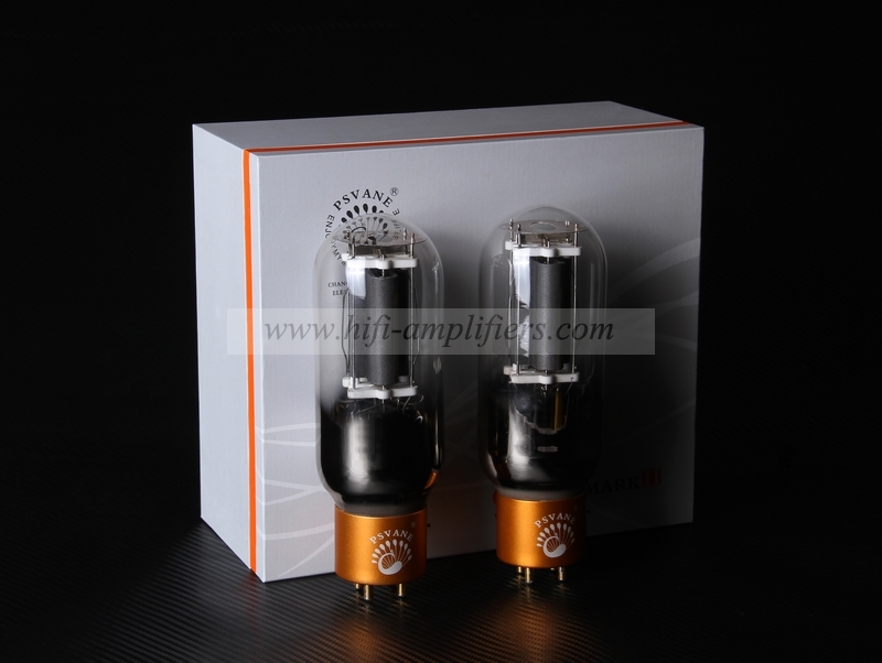 Matched pair PSVANE Vacuum Tube 845-T MK II Collection Gray