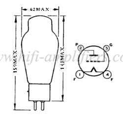 Electron valve PSVANE WR50 vacuum tubes Best Matched Pair Brand