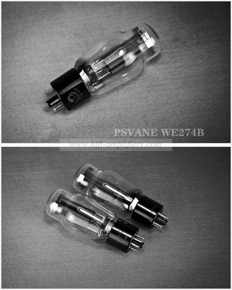 PSVANE WE274B vacuum tube 40s' Replica 1:1 5U4G/5Z3P rectifying Matched Pair