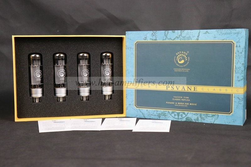 PSVANE Quad(4) vacuum tube EL34-PH matched Philips Replica 6CA7