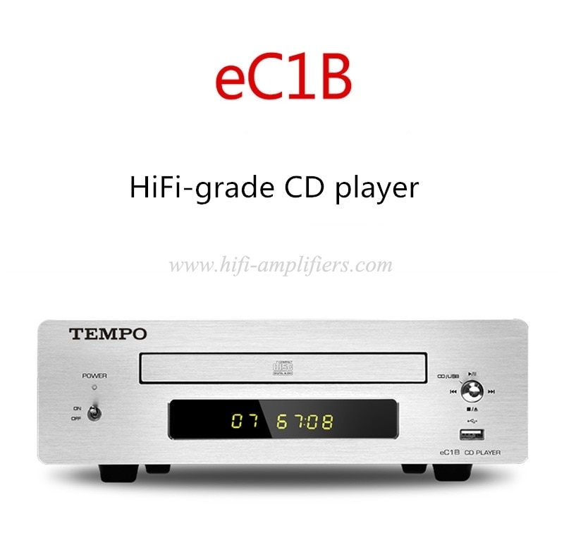 Shanling EC1B HIFI turntable CD Player with USB key input RCA Audio Singnel / Coaxial Singnel Outputs 110V/220V