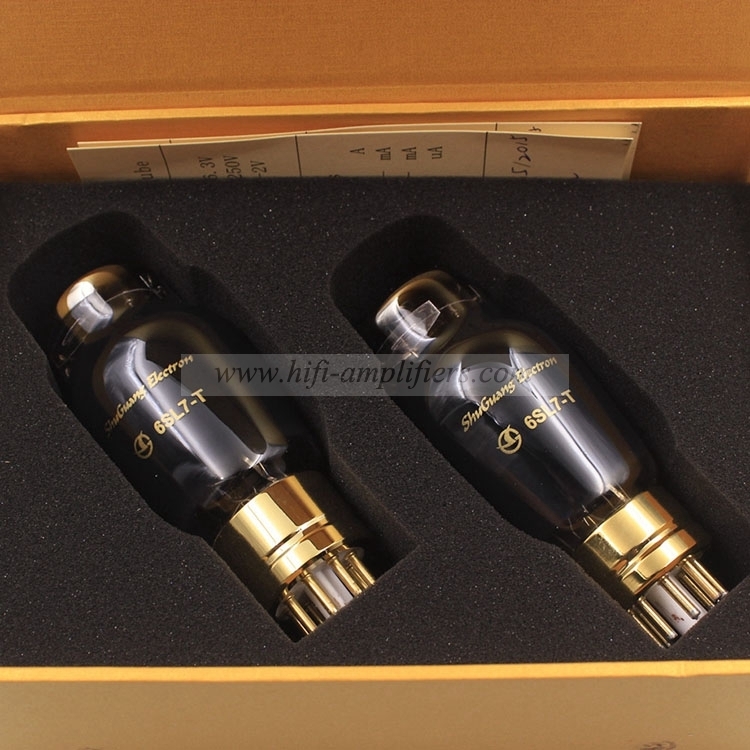 Shuguang Treasure 6SL7-T vacuum tubes Best Matched Pair Replace 6N9P/6H9C