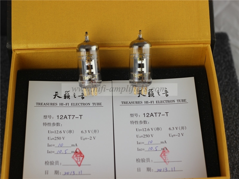 Shuguang Nature Sound 12AT7-T vacuum tube Best Matched Pair